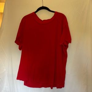 Free People Red t shirt